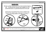 Preview for 14 page of Seconique BELLINGHAM 3 DRAWER CHEST Quick Start Manual