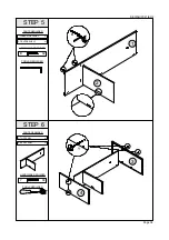 Предварительный просмотр 6 страницы Seconique BLACK WOOD GRAIN LISBON 3 DOOR WARDROBE Assembly Instructions Manual