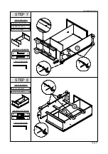 Предварительный просмотр 7 страницы Seconique BLACK WOOD GRAIN LISBON 3 DOOR WARDROBE Assembly Instructions Manual