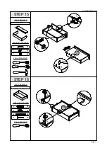 Предварительный просмотр 11 страницы Seconique BLACK WOOD GRAIN LISBON 3 DOOR WARDROBE Assembly Instructions Manual