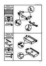 Предварительный просмотр 12 страницы Seconique BLACK WOOD GRAIN LISBON 3 DOOR WARDROBE Assembly Instructions Manual