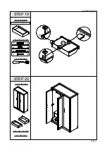 Предварительный просмотр 13 страницы Seconique BLACK WOOD GRAIN LISBON 3 DOOR WARDROBE Assembly Instructions Manual