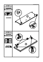 Предварительный просмотр 5 страницы Seconique BLACK WOOD GRAIN LISBON BLANKET BOX Assembly Instructions Manual