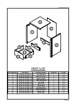 Preview for 2 page of Seconique BLACK WOOD GRAIN LISBON Aassembly Instructions