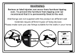 Предварительный просмотр 5 страницы Seconique CAMBOURNE 54479 Assembly Instructions