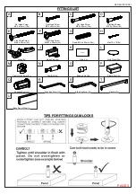 Предварительный просмотр 3 страницы Seconique CHARISMA 2 DOOR TV UNIT Assembly Instructions Manual