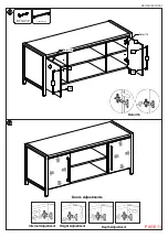 Предварительный просмотр 11 страницы Seconique CHARISMA 2 DOOR TV UNIT Assembly Instructions Manual