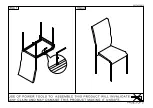 Предварительный просмотр 6 страницы Seconique CHARISMA 4' DINING TABLE Assembly Instructions Manual