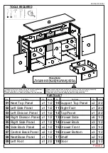 Предварительный просмотр 2 страницы Seconique CHARISMA SIDEBOARD Assembly Instructions Manual