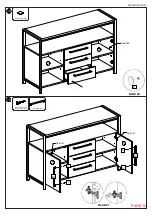 Предварительный просмотр 12 страницы Seconique CHARISMA SIDEBOARD Assembly Instructions Manual