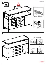 Предварительный просмотр 13 страницы Seconique CHARISMA SIDEBOARD Assembly Instructions Manual