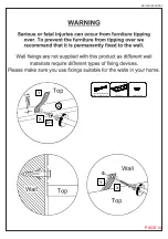 Предварительный просмотр 14 страницы Seconique CHARISMA SIDEBOARD Assembly Instructions Manual