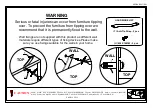 Preview for 13 page of Seconique CHARLES 1 DOOR 6 DRAWER CHEST Assembly Instructions Manual