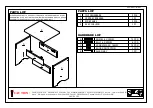 Предварительный просмотр 11 страницы Seconique CHARLES 1 DRAWER DRESSING TABLE & MIRROR FRAME Assembly Instructions Manual