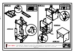 Предварительный просмотр 12 страницы Seconique CHARLES 1 DRAWER DRESSING TABLE & MIRROR FRAME Assembly Instructions Manual