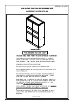 Предварительный просмотр 1 страницы Seconique Charles 100-101-015 Assembly Instructions Manual