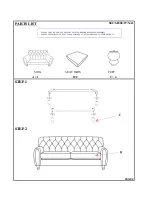 Предварительный просмотр 4 страницы Seconique CHESTER 3 SEATER SOFA Assembly Instructions