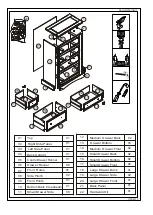 Предварительный просмотр 2 страницы Seconique CORONA 3 + 2 DRAWER CHEST Assembly Instructions Manual