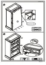 Предварительный просмотр 7 страницы Seconique CORONA 3 + 2 DRAWER CHEST Assembly Instructions Manual