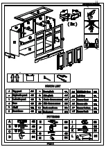 Предварительный просмотр 2 страницы Seconique Corona 3 Door 3 Drawer Sideboard Assembly Instructions Manual