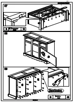 Предварительный просмотр 5 страницы Seconique Corona 3 Door 3 Drawer Sideboard Assembly Instructions Manual