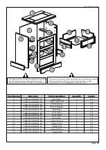 Предварительный просмотр 2 страницы Seconique CORONA 3 DRAWER BEDSIDE Assembly Instructions Manual