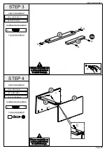 Предварительный просмотр 5 страницы Seconique CORONA 3 DRAWER BEDSIDE Assembly Instructions Manual