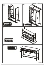 Preview for 5 page of Seconique CORONA 3 DRAWER CONSOLE TABLE WITH SHELF Assembly Instructions Manual