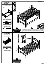 Предварительный просмотр 7 страницы Seconique CORONA 3' HIGH END BED Assembly Instructions Manual