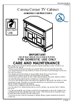 Предварительный просмотр 1 страницы Seconique Corona 300-305-009 Assembly Instructions Manual