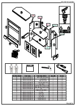 Предварительный просмотр 2 страницы Seconique Corona 300-305-009 Assembly Instructions Manual