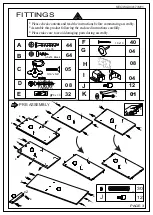 Предварительный просмотр 3 страницы Seconique Corona 4 Door 1 Drawer Sideboard Assembly Instructions Manual