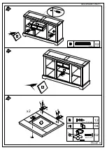 Предварительный просмотр 8 страницы Seconique Corona 4 Door 1 Drawer Sideboard Assembly Instructions Manual