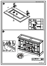 Предварительный просмотр 9 страницы Seconique Corona 4 Door 1 Drawer Sideboard Assembly Instructions Manual