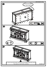 Предварительный просмотр 11 страницы Seconique Corona 4 Door 1 Drawer Sideboard Assembly Instructions Manual