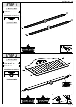 Preview for 4 page of Seconique CORONA 4'6" LOW END BED Assembly Instructions Manual