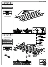 Preview for 5 page of Seconique CORONA 4'6" LOW END BED Assembly Instructions Manual