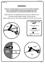 Предварительный просмотр 8 страницы Seconique Corona 52209 Assembly Instructions Manual