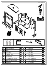 Предварительный просмотр 2 страницы Seconique Corona Corner TV Cabinet 51035(MY) Assembly Instructions Manual