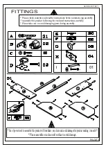 Предварительный просмотр 3 страницы Seconique Corona Corner TV Cabinet 51035(MY) Assembly Instructions Manual