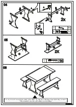 Предварительный просмотр 4 страницы Seconique Corona Dinette Set Assembly Instructions