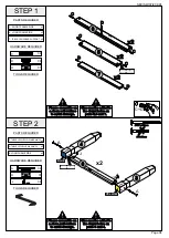 Preview for 4 page of Seconique CORONA EXTENDING DINING TABLE Assembly Instructions Manual