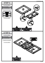 Preview for 6 page of Seconique CORONA EXTENDING DINING TABLE Assembly Instructions Manual