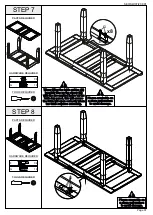 Preview for 7 page of Seconique CORONA EXTENDING DINING TABLE Assembly Instructions Manual