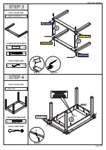 Предварительный просмотр 4 страницы Seconique CORONA SEC/SH/10/20/DS1 Assembly Instructions Manual