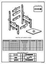 Предварительный просмотр 6 страницы Seconique CORONA SEC/SH/10/20/DS1 Assembly Instructions Manual