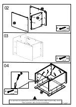 Предварительный просмотр 4 страницы Seconique Corona SECWG1116MY1 Assembly Instructions Manual