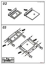 Предварительный просмотр 4 страницы Seconique GEORGIA 3' BED Assembly Instructions