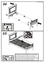 Предварительный просмотр 5 страницы Seconique GEORGIA 3' BED Assembly Instructions