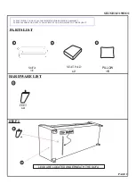 Предварительный просмотр 2 страницы Seconique Grace 3 Seater Sofa Assembly Instructions